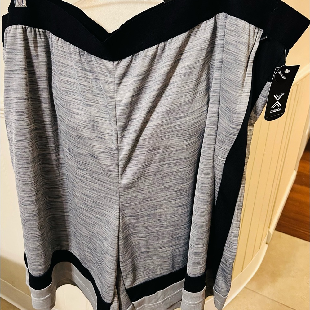 NWT Xersion Basketball Shorts/ Men’s Size 4XLT/Monument Gray